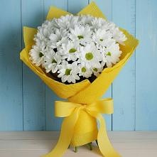 Букет цветов из:  Хризантемы в Старощербиновской