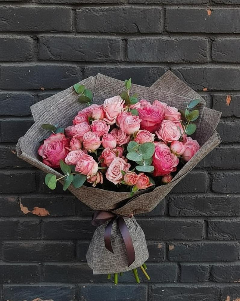 Букет цветов из: Розы в Старощербиновской