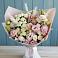 Букет цветов из: Альстромерии и Розы в Старощербиновской