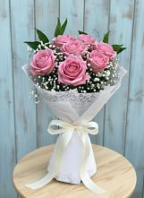 Букет цветов из:  Розы #REPLACE_PRED# Старощербиновской