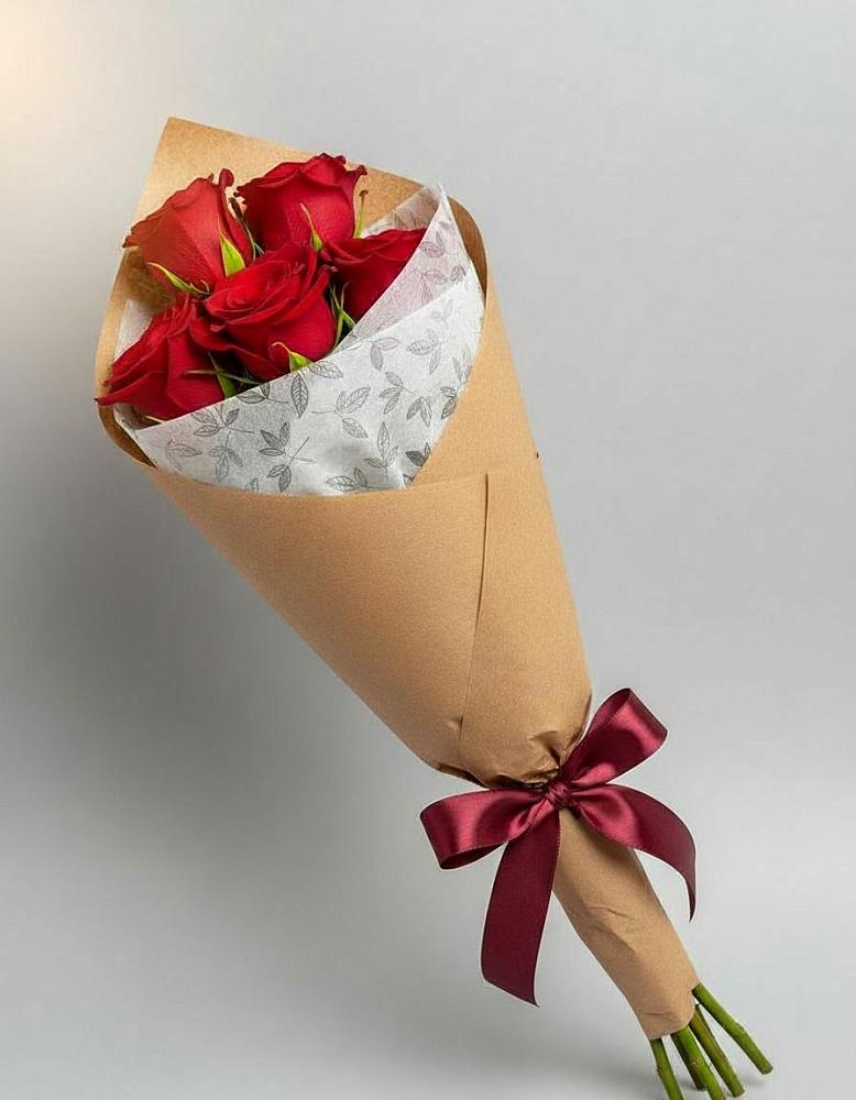 Букет цветов из: Розы в Старощербиновской