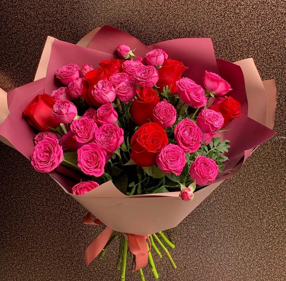 Букет В объятьях нежности в Старощербиновской