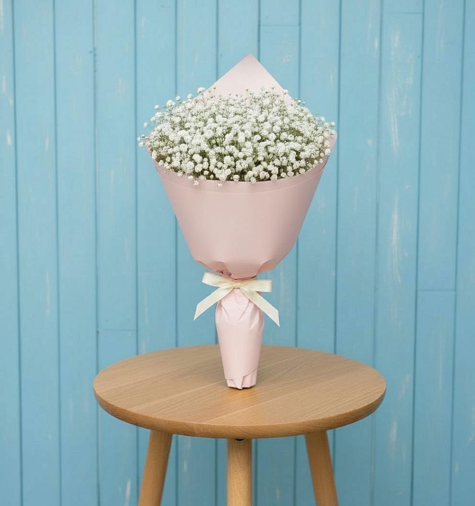 Букет цветов из: Гипсофила в Старощербиновской