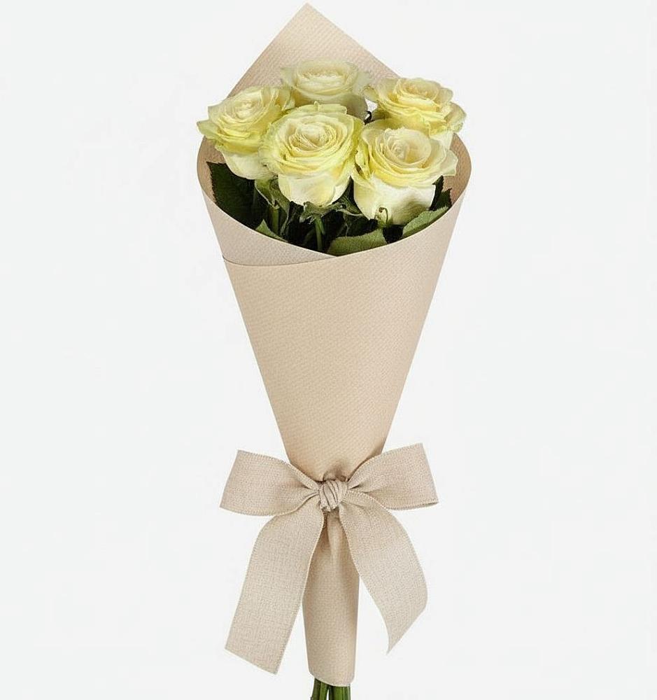 Букет цветов из: Розы в Старощербиновской