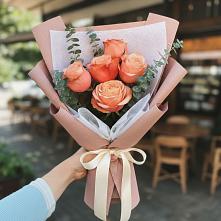 Букет цветов из:  Розы #REPLACE_PRED# Старощербиновской