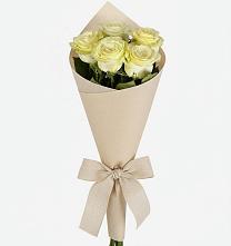 Букет цветов из:  Розы в Старощербиновской