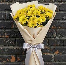 Букет цветов из:  Хризантемы #REPLACE_PRED# Старощербиновской
