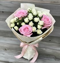 Букет цветов из:  Розы #REPLACE_PRED# Старощербиновской