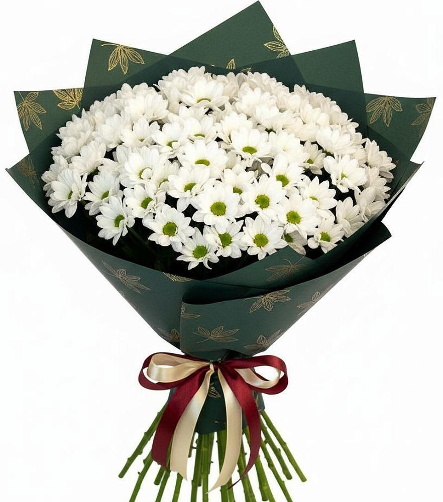 Букет цветов из: Хризантемы в Старощербиновской