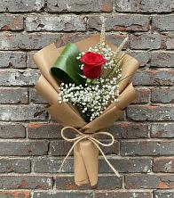 Букет цветов из:  Розы в Старощербиновской