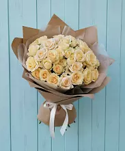 Букет Кремовое облако в Старощербиновской