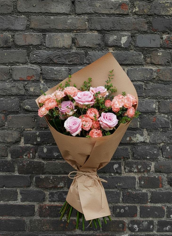 Букет цветов из: Розы в Старощербиновской