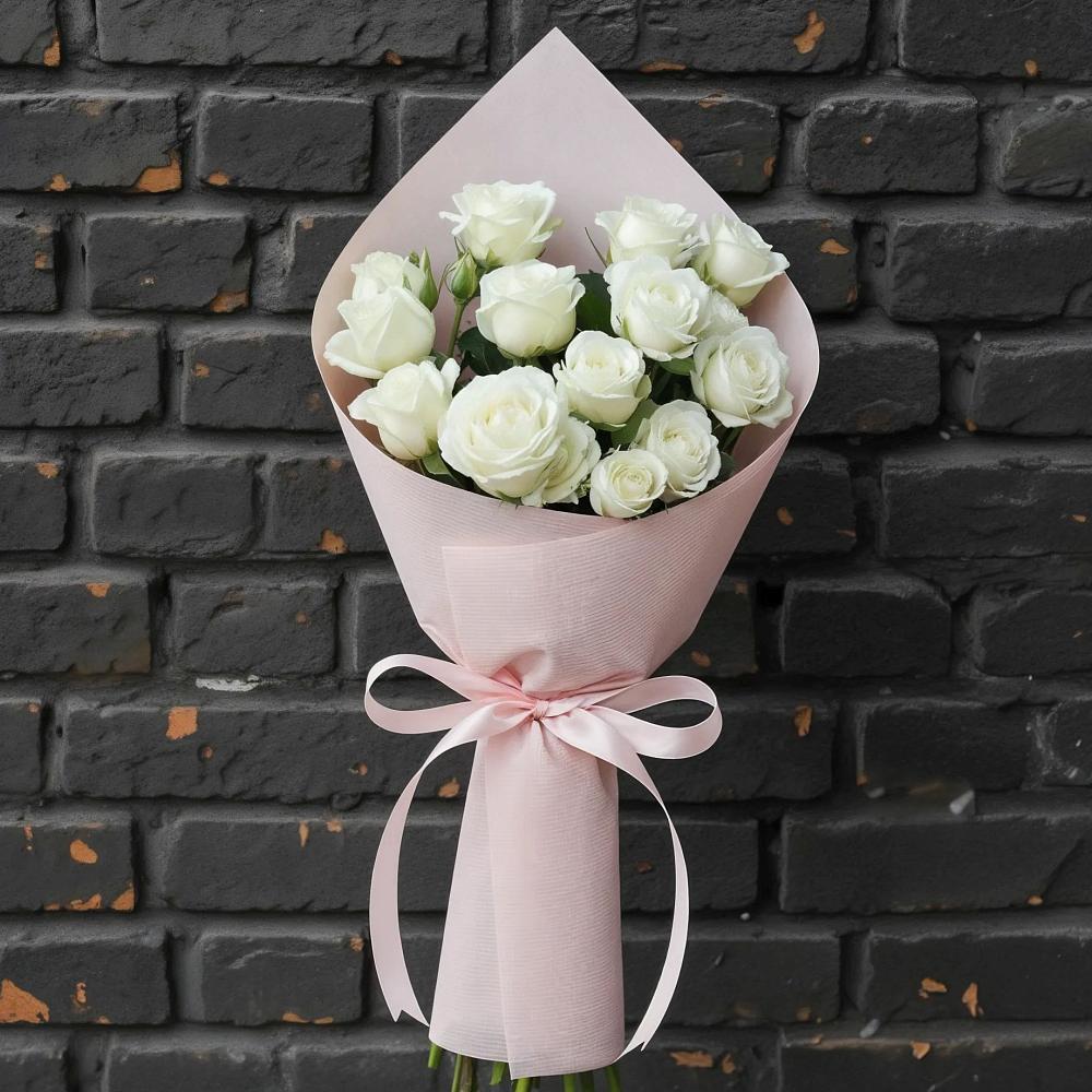 Букет цветов из: Розы в Старощербиновской