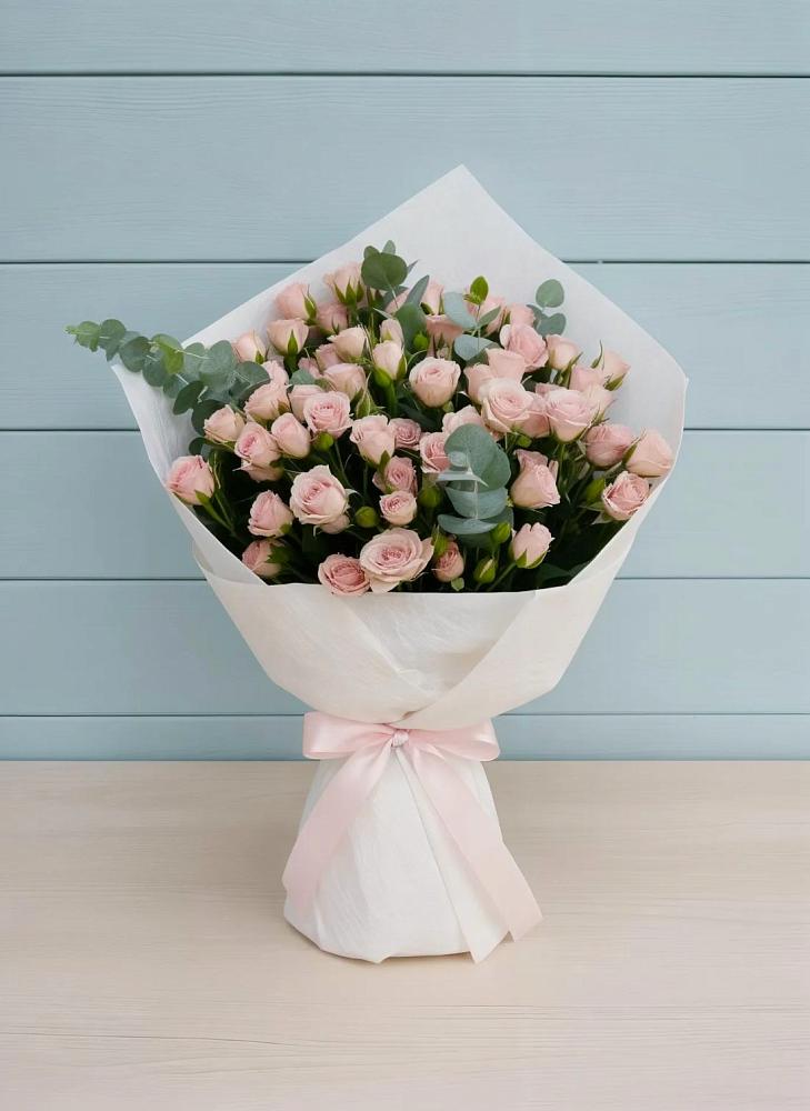 Букет цветов из: Розы в Старощербиновской