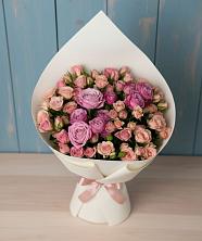Букет цветов из:  Розы в Старощербиновской